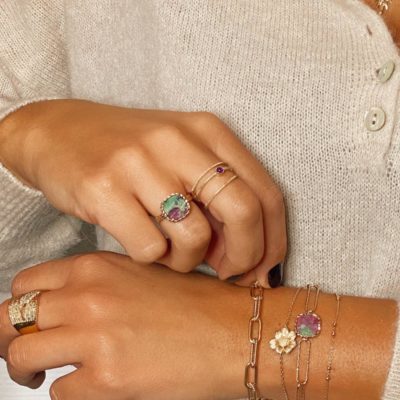 Bracelet Kiara Rubis Zoïsite – Image 2