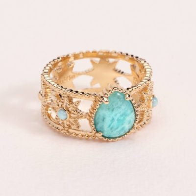 Bague Stella Amazonite