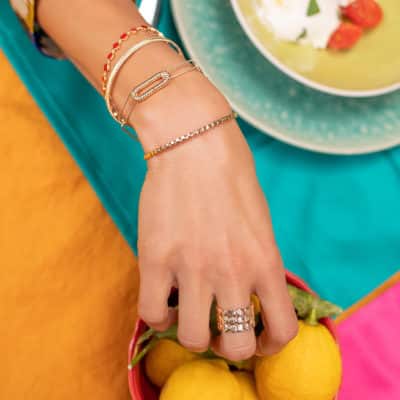 Bracelet Gioia Laque Rouge – Image 2