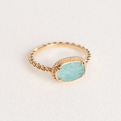 Bague Ava Amazonite