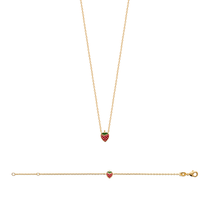 Collier Fraise