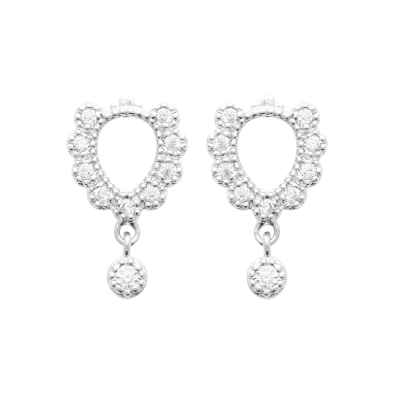 Boucles d'oreilles Marguerite