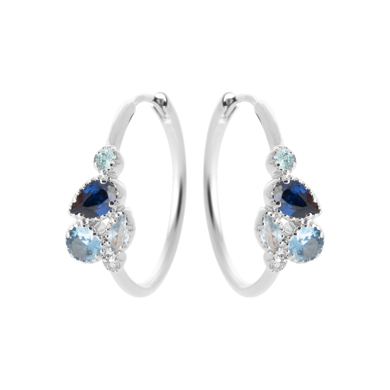Boucles d'oreilles Quatro