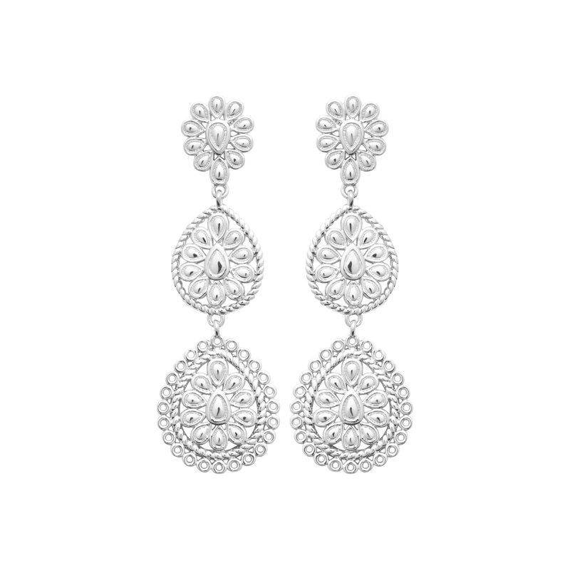 Boucles d'oreilles en argent