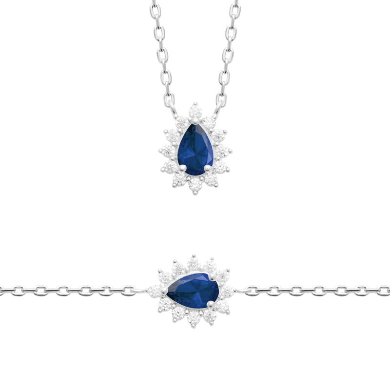 Collier Azul