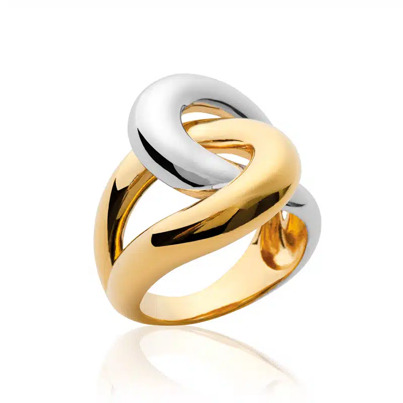 Bague Femme En Argent Sterling 925 - Modèle Rectangulaire BA-AR-346 - Taille 60 - Neuf Avec étiquettes